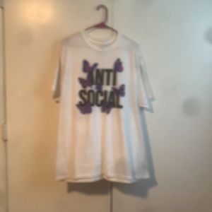 Fashion nova Anti social butterfly top